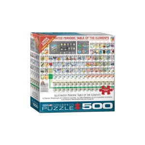 EuroGraphics 500 db-os puzzle - Illustrated Periodic Table of the Elements (8500-5355) 129179262 - Eurographics