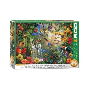 EuroGraphics 500 db-os puzzle - Tropical Bird Paradise, Sasha Carolina (6500-6006) 129179320 - Eurographics