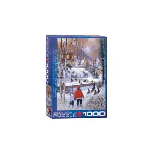EuroGraphics 1000 db-os puzzle - Hockey Season, Douglas R. Laird (6000-0688) 129179509 - Eurographics