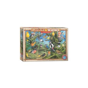 EuroGraphics 1000 db-os puzzle - Garden Birds, John Francis (6000-0967) 129179541 - Eurographics