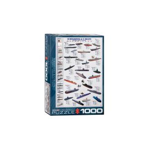 EuroGraphics 1000 db-os puzzle - Submarines & U-Boats (6000-0132) 129179574 - Eurographics