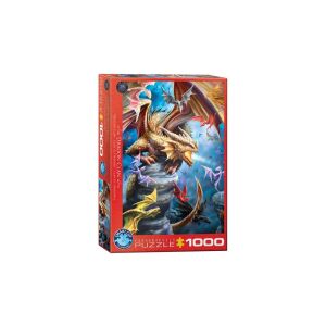 EuroGraphics 1000 db-os puzzle - Dragon Clan by Anne Stokes (6000-5475) 129179595 - Eurographics