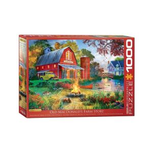 EuroGraphics 1000 db-os puzzle - Campfire by the Barn, Dominic Davison (6000-5527) 129179597 - Eurographics