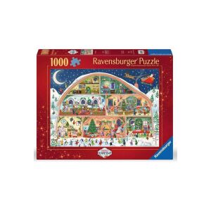 Ravensburger 1000 db-os puzzle - Mikulás műhelye (12001268) 129180279 - Ravensburger