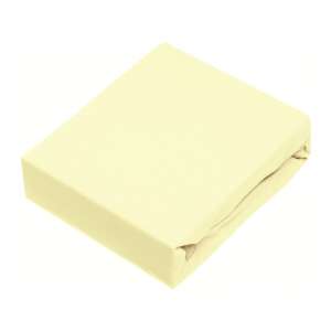 Pamut gumis Lepedő #sárga 70x140cm 30334456