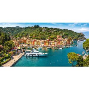 Ukończone puzzle Castorland 4000 elementów, Widok na Portofino - Castorland Puzzle