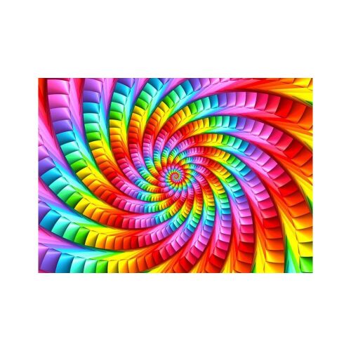 Enjoy Puzzle 1000 darabos Psychedelic Rainbow Spiral kirakó - ENJOY Puzzle