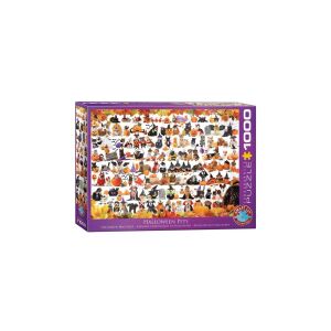 EuroGraphics 1000 db-os puzzle - Halloween pets (6000-5416) 129181463 - Eurographics