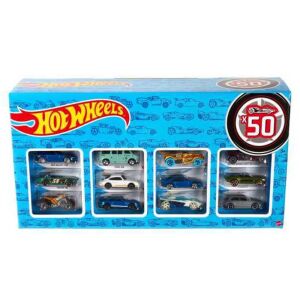 Hot Wheels MegaPack kisautó szett 50 db-os, CGN22, 1:64 méretarányú, különféle színű, gyerekeknek és gyűjtőknek - Mattel