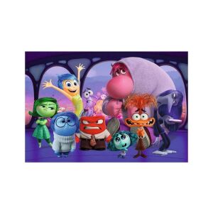 Inside Out 2 Charaktere auf einem 100-teiligen Trefl-Puzzle - Puzzle & Rätsel