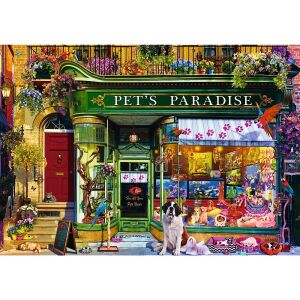 Trefl 1000 db-os Premium Plus puzzle - Tea Time - Kisállat paradicsom (10841)