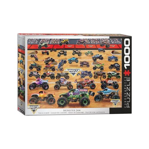 EuroGraphics 1000 db-os puzzle - Monster Jam Truck Lineup (6000-5944) 129181834