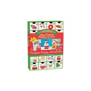 EuroGraphics Adventi kalendárium puzzle - Sweet Christmas - 24 x 50 db (8924-5666) 129182573 - Eurographics
