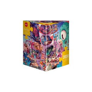 Heye 2000 db-os Triangular puzzle - Look, a Beacon! (30049) 129182589 - Heye