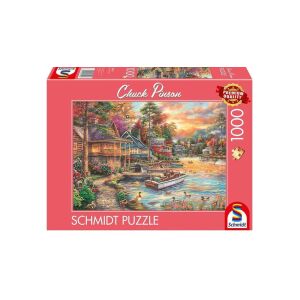 Schmidt 1000 db-os puzzle - Golden Evening at the Shore (58553) 129182604 - Schmidt