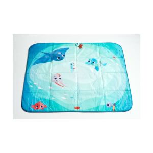 Mata do zabawy Tiny Love Treasure the Ocean XL, w temacie oceanu, z morskimi stworzeniami - Tiny love