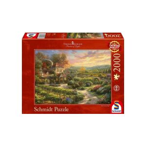 Schmidt 2000 db-os puzzle - In the Vineyards, Kinkade (59629) 129182972 - Schmidt