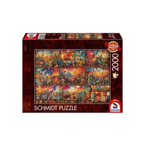 Schmidt 2000 db-os puzzle - Traveling with Books and Wine (59745) 129182984 - Schmidt