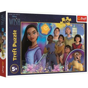 Pudełko Trefl Disney Wish Puzzle 100 elementów - Trefl Puzzle