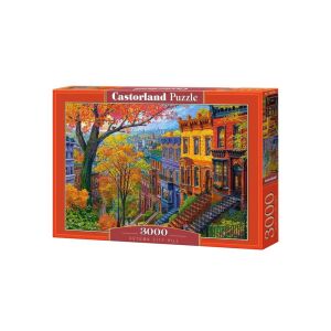 Castorland 3000 db-os puzzle - Ősz a városban (C-300709) 129183331 - Puzzle