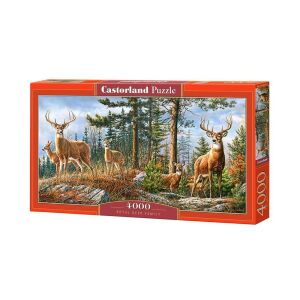 Puzzle 4000 Familia Cerbului Regal CASTOR 129183367 - Castorland Puzzle