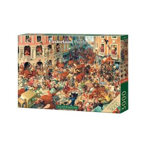 Castorland 3000 darabos kirakós játék, Bikafuttatás Pampelunában, művészeti kollekció, felnőtt kirakós - Castorland Puzzle