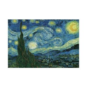 EuroGraphics 5000 db-os puzzle - Starry Night by Vincent Van Gogh (8520-1204) 129183643 - Eurographics
