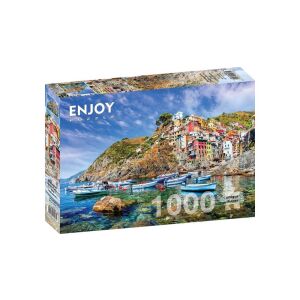Enjoy 1000 db-os puzzle - Riomaggiore, Cinque Terre, Italy (1071) 129183942 - Puzzle & Kirakó