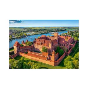 Puzzle Castorland 500 elementów, Widok na zamek w Malborku, Polska - Castorland Puzzle