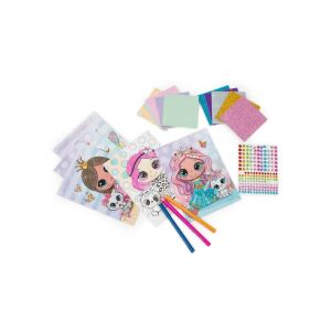 Kidea Błyszczące Mozaiki Wróżki - Twórz piękne obrazy z brokatem i naklejkami - Derform