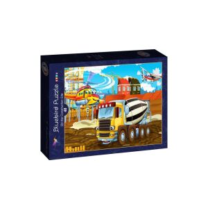 Bluebird Kids 48 db-os puzzle - On the Construction Site (90046) 129184674 - Bluebird