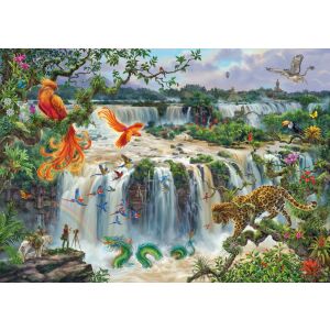 Ravensburger Wodospady Iguazu 1000 Elementów Puzzle Obraz - Puzzle
