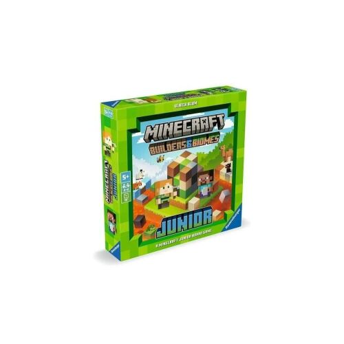 Ravensburger Minecraft Builders & Biomes Junior társasjáték doboz