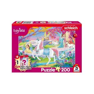 Schmidt 200 db-os  Schleich puzzle figurával - Bayala - Beautiful Unicorn (56564) 129184874 - Schmidt