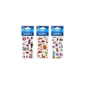 Aufkleber STICKER BOO World Travel Mix 129184969 - Starpak