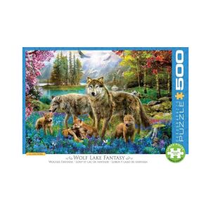 EuroGraphics 500 db-os puzzle - Wolf Lake Fantasy (6500-5360) 129185130 - Eurographics