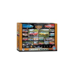 EuroGraphics 1000 db-os puzzle - American Cars of the 1960s (6000-0677) 129185437 - Eurographics