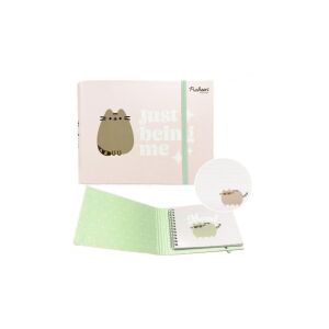 Pamiętnik na spirali zamykany na gumkę Pusheen 129185536 - St. Majewski