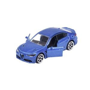 Kék Majorette Alfa Romeo Giulia Quadrifoglio fém modell autó - Majorette