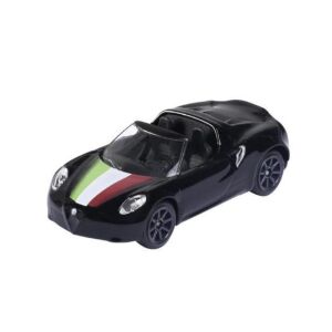 Majorette Alfa Romeo 4C Spider fekete játék autómodell - Majorette