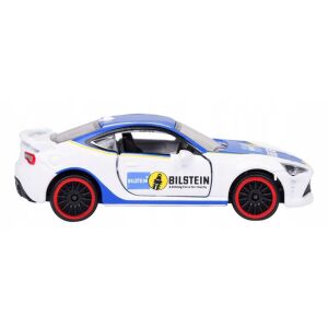 Majorette Racing Toyota 2000 GT játék autó, fehér kék és piros részletekkel, Bilstein szponzor logóval - Majorette