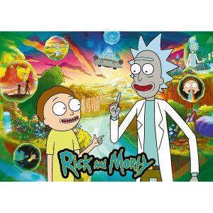 Ukończone puzzle Trefl Rick i Morty 1000 elementów - Trefl Puzzle