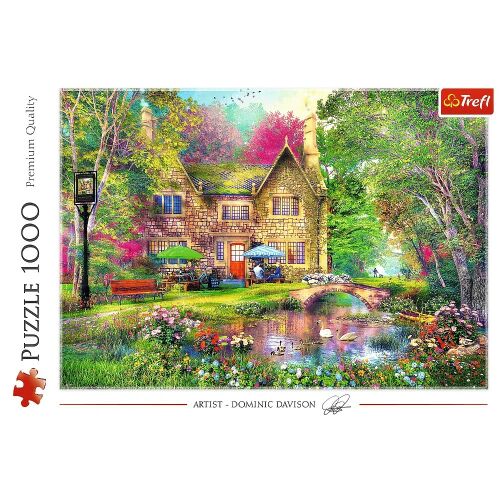 Trefl 1000 db-os puzzle - Forest haven - Dominic Davison (10861)