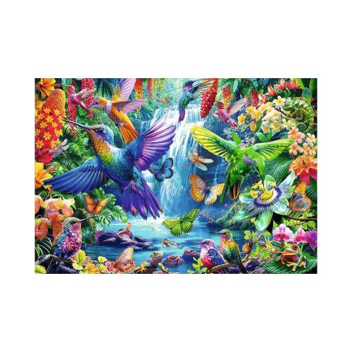 Trefl 1000 db-os puzzle - Tropical Hummingbirds - Jessica White (10880)