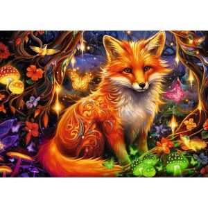 Összerakott Trefl DreamScapes Róka 1000 darabos puzzle - Trefl Puzzle
