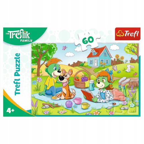 Trefl A Treflik Család 60 darabos kirakó puzzle