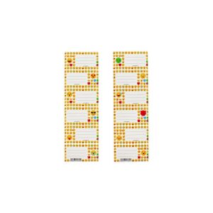 Emoji 6 db-os füzetcímke - kétféle (494492) 129186829 - Füzetcímke
