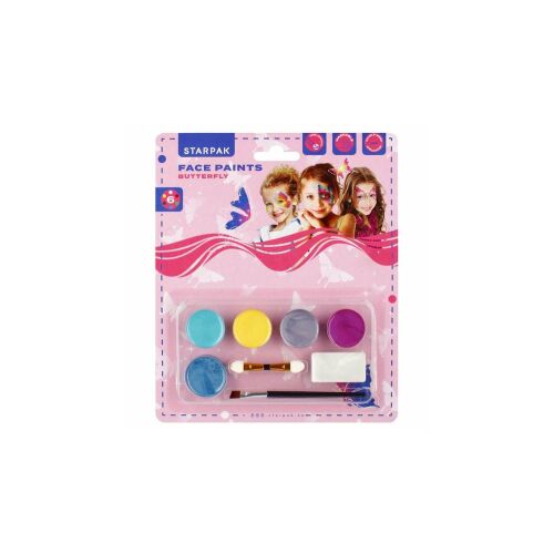 6 színű arc- és testfesték - Butterfly (528374) 129186891