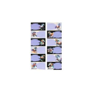 Lovas 6 db-os füzetcímke (559542) 129186912 - Füzetcímke