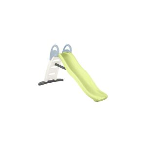 Smoby Funny csúszda, zöld és fehér műanyag csúszda gyerekeknek, kültéri játszótéri felszerelés - Csúszda